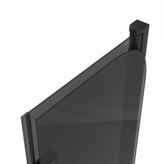 Шторка на ванну 100х140 см Maretti Valentina VA41R100140098-560, профиль черный